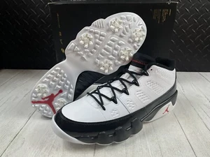 Golf Air Jordan 9 OG blanco negro rojo verdadero para hombre talla 12 FJ5934-100 - Imagen 1 de 12