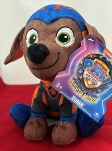 Paw Patrol MIGHTY Pup Plush Stuffed Zuma 28 Toy Nickelodeon - Picture 1 of 7