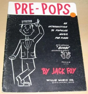 PRE-POPS, An Introduction to Popular Music for Piano by Jack Foy - Picture 1 of 1
