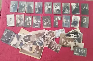 Jewish Judaica family Minsk Russian Empire 100+ photos 1900s era 1910s -1940s - Picture 1 of 22
