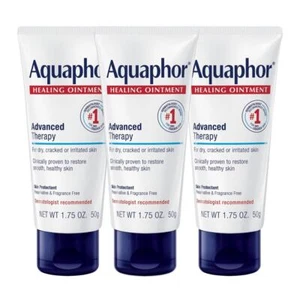 Aquaphor Pomada Curativa Terapia Protectora de la Piel Piel Seca 1.7 OZ Cantidad 3 - Imagen 1 de 7