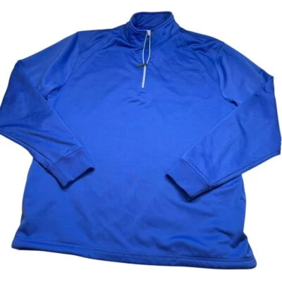 GRAND SLAM 1/4 Zip Pullover Sweatshirt Blue Size Large - Image 1 of 4