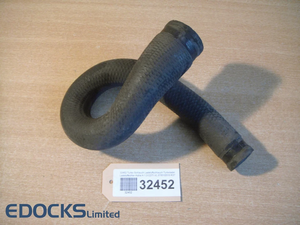 Turbo Tube Turbo Charge Pipe Turbocharger Intercooler Astra H 1,3 CDTI Opel - Image 1 of 1