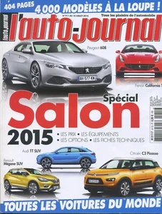 L'AUTO JOURNAL n°911 10/07/2014 SPECIAL SALON 2015 - Imagen 1 de 1