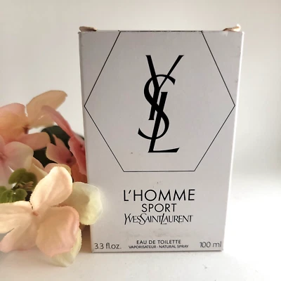 L'Homme Sport by YSL for Men EDT 3.3 FL OZ. Batch 38M600 2015 Formula W-Box - Image 1 of 4