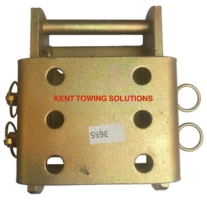 New Height Adjuster for Towbar Towballs 3500kg Capacity Drop Plate ✅Free Postage - Picture 1 of 8