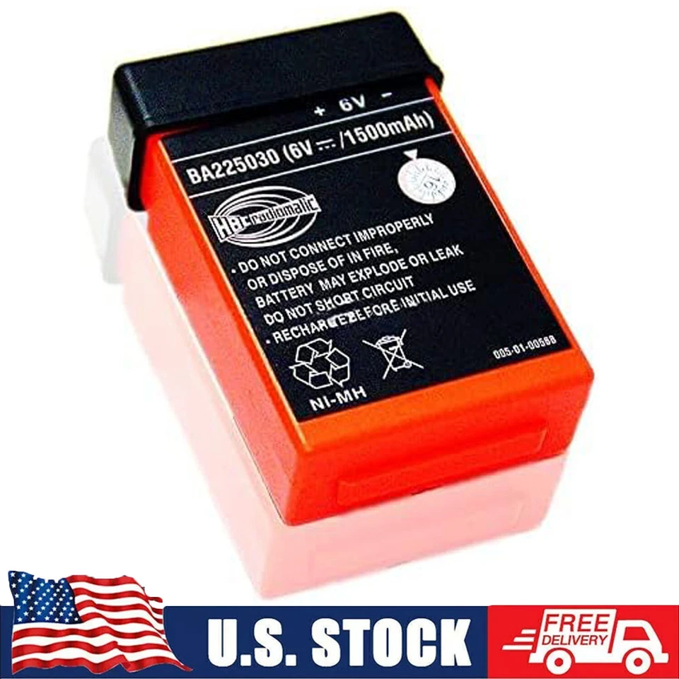 New 1500mAh BA225030 6V Battery For HBC Crane Remote Pump Truck Battery US SHIP - Image 1 of 4