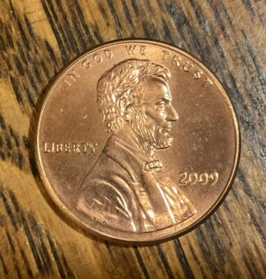 2009 Lincoln Formative Years Cent Error Die Crack Reverse Side Foot - Image 1 of 2