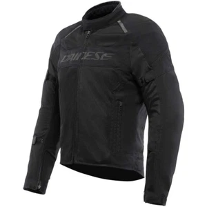 GIACCA ESTIVA JACKET MOTO DAINESE AIR FRAME 3 TEX BLACK NERO TG 64 - Picture 1 of 2