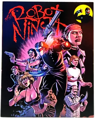 Robot Ninja - Horror Action Autographed Limited Edition Blu-ray w/ Slipcover NEW - Image 1 of 4