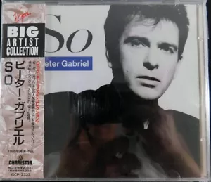 Peter Gabriel - So/1986 the 5th Studio Album Japan Pressing CD, OBI, rare! - Imagen 1 de 3