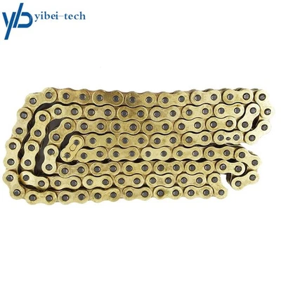GOLD 520 Drive Chain 120 Links With O-Ring Masterlink Fit For Dirt Bike 520×120 - Image 1 of 4