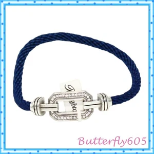 Brighton Color Clique Interlok Cross Blu SM con filo - Foto 1 di 4