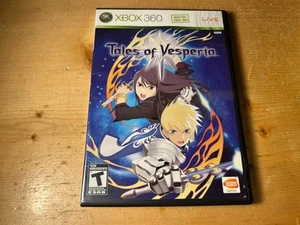 Tales of Vesperia (Microsoft Xbox 360) 2008; CIB Complete Tested Ships Free !! - Picture 1 of 6