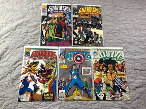 GUARDIANES of the GALAXY Lote Run #17 18 19 20 21 Marvel 1991 Lote de 5 cómics - Imagen 1 de 6
