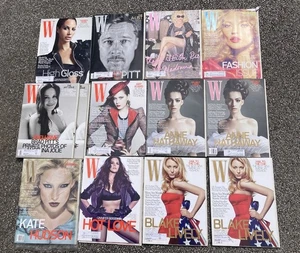 W Magazine Lot 13 Angelina Jolie Brad Pitt madonna blake lively kate moss 2008 - Picture 1 of 13