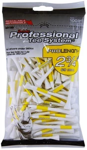 Pride PTS 100-Count Wood Golf Tees, ProLength 2 ¾" - Picture 1 of 1