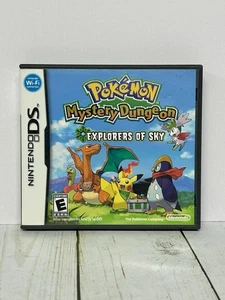 Pokemon Mystery Dungeon: Explorers of Sky (Nintendo DS) SOLO ESTUCHE - Imagen 1 de 4