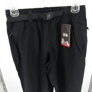 Mountain Hardwear Stryder Mid Rise Pants Womens XS 29" Ins Black Hiking NWT $75 - Picture 1 of 10