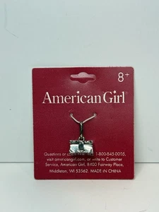 New American Girl Felicity Travel Trunk Charm Silver Pendant Trinket Box NWT - Picture 1 of 2