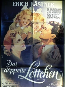 Das doppelte Lottchen - Erich Kästner - WA Filmposter A1 84x60cm gefaltet - Picture 1 of 1