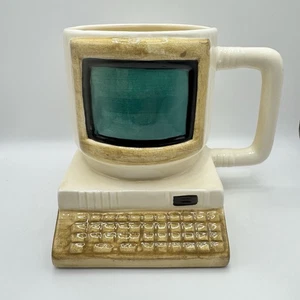 Taza de café Fred Hollinger 1992 vintage diseño de escritorio para computadora - Imagen 1 de 12