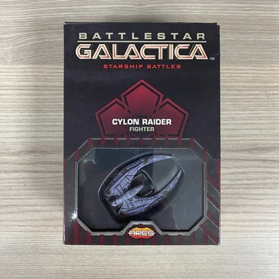 CYLON RAIDER FIGHTER BATTLESTAR GALACTICA STARSHIP BATTLES BOARD GAME ARES SYFY - Image 1 of 4
