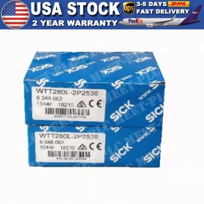 US FREE TAX  SICK WTT280L-2P2536 WTT280L2P2536 6048062 Photoelectric - Image 1 of 4