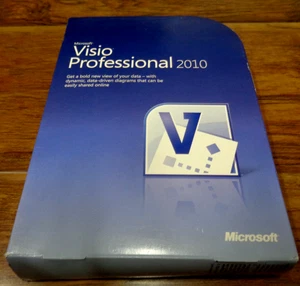 MICROSOFT VISIO PROFESSIONAL 2010 DVD - Picture 1 of 3