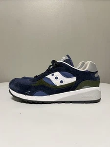 Saucony Originals Shadow 6000 Premium NAVY GREY Men's US 6.5 Women's US 8 EU 38 - Picture 1 of 13