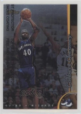 1998-99 Topps Finest Calbert Cheaney #52 - Image 1 of 2