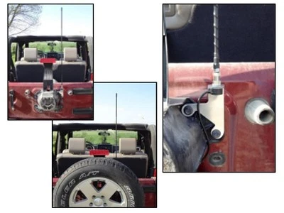 PROCOMM PC31-3004 CB ANTENNA KIT FOR 2007-2017 JEEP WRANGLER RUBICON LIBERTY - Image 1 of 2