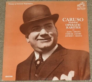 LP Caruso Operatic Rarities RCA LM 2700, VG+/EXC - Picture 1 of 6