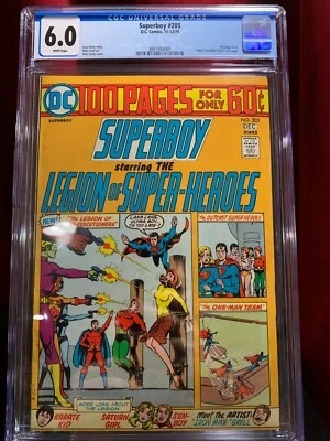Superboy #205, CGC 6.0, Vintage DC Comic, 1974, DCU - Image 1 of 3