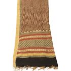 Sanskriti Vintage Dupatta Long Stole Cotton Silk Hijab Block Printed Scarves