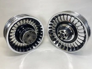 Harley-Davidson 2010 Ultra Classic FLHTK Wheels Knuckle Front 17x3 Rear 16x5 - Picture 1 of 24