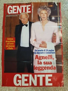 24 GENNAIO 2003 - LOCANDINA DI GENTE - MORTE DI GIOVANNI AGNELLI - Picture 1 of 1