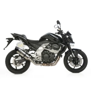 KAWASAKI Z 750 R DA 2011 A 2014 MARMITTA TERMINALE DI SCARICO LEOVINCE ACCIAIO - Picture 1 of 1
