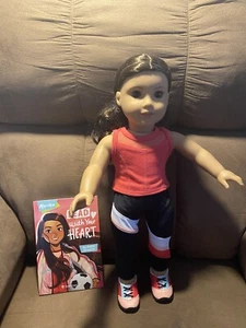 American Girl doll Truly me 121? Wearing Maritza Ochoa meet outfit and book. - Picture 1 of 10