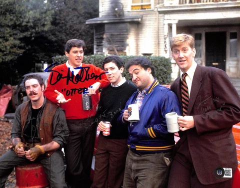 Animal House Signed Cast 11x14 Photograph With 4 Autographs! BAS Cover