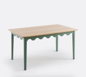 LA REDOUTE INTERIEURS Kristen Rectangular Oak Veneer Dining Table R20 Rrp £440 - Picture 1 of 9