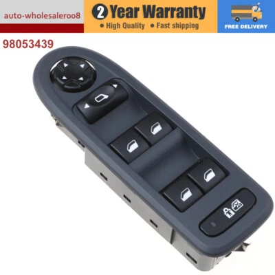 Interruptor maestro de ventana eléctrica para Peugeot 308 5 puertas hatchback vagón 2008-2013 Foto 1 de 4