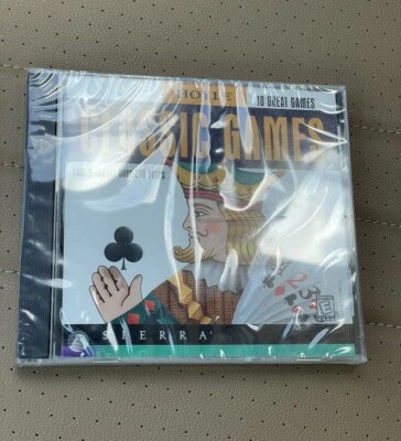 Hoyle Classic 10 Card And Board Games Sierra PC CD ROM Video Game 1998 - Image 1 of 2