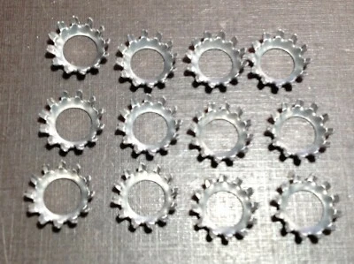 12 piezas Se adapta a arandelas de cerradura de acero inoxidable avellanadas con bisagra de puerta Chevy 5/16" Foto 1 de 4