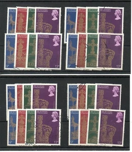 GB Commems, - Wholesale -1978 - Coronation - eight sets - Fine Cancellations - Picture 1 of 1