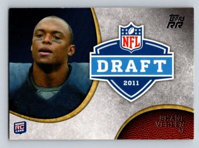 2011 Topps Rising Rookies DR-SV Shane Vereen California Golden Bears - Image 1 of 2