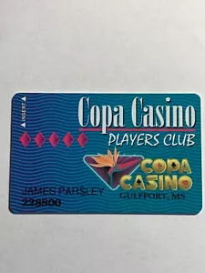 Coda Casino Slot Card Gulfport Mississippi Vintage - Picture 1 of 2