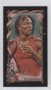 2023 Topps Allen & Ginter Mini Black Bordered Anthony Richardson #107 Rookie RC