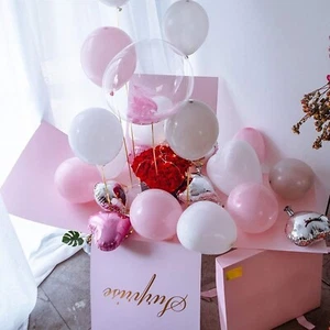 Birthday Surprise Box for Women Explosion Gift Box Balloon Box - 19x19x19 inc... - Picture 1 of 4