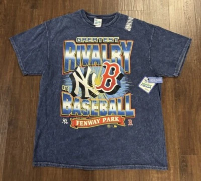 '47 Marca Tubular De Colección Mayor Rivalidad en Béisbol Yankees Vs Medias Rojas XL NUEVO CON ETIQUETAS Foto 1 de 4